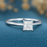 Princess Solitaire Lab Grown Diamond Engagement Ring