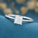 Princess Solitaire Lab Grown Diamond Engagement Ring