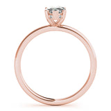 1 CT Marquise Shaped Moissanite Engagement Ring In Hidden Halo Design 11