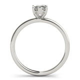1 CT Marquise Shaped Moissanite Engagement Ring In Hidden Halo Design 7