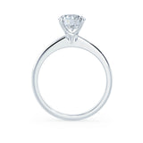 Round Solitaire Lab Grown Diamond Engagement Ring