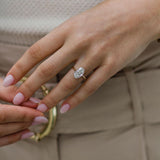 Oval Solitaire Lab Grown Diamond Engagement Ring