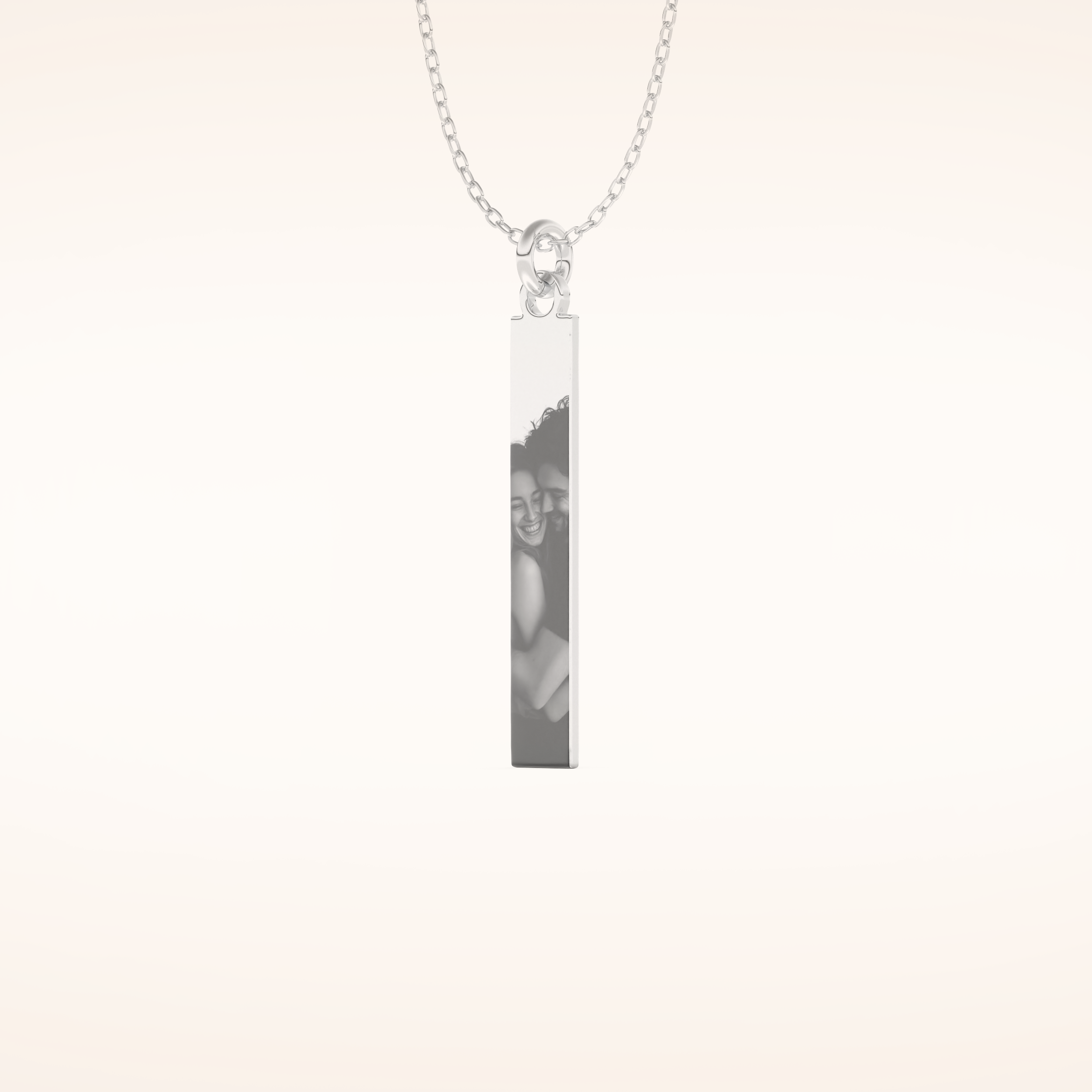 Custom Photo Printed Pendant Necklace – Crafted with Meaning 2