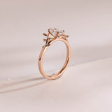 Stunning 1.0 - 2.0 CT Marquise Moissanite Engagement Ring with Solitaire Design 9