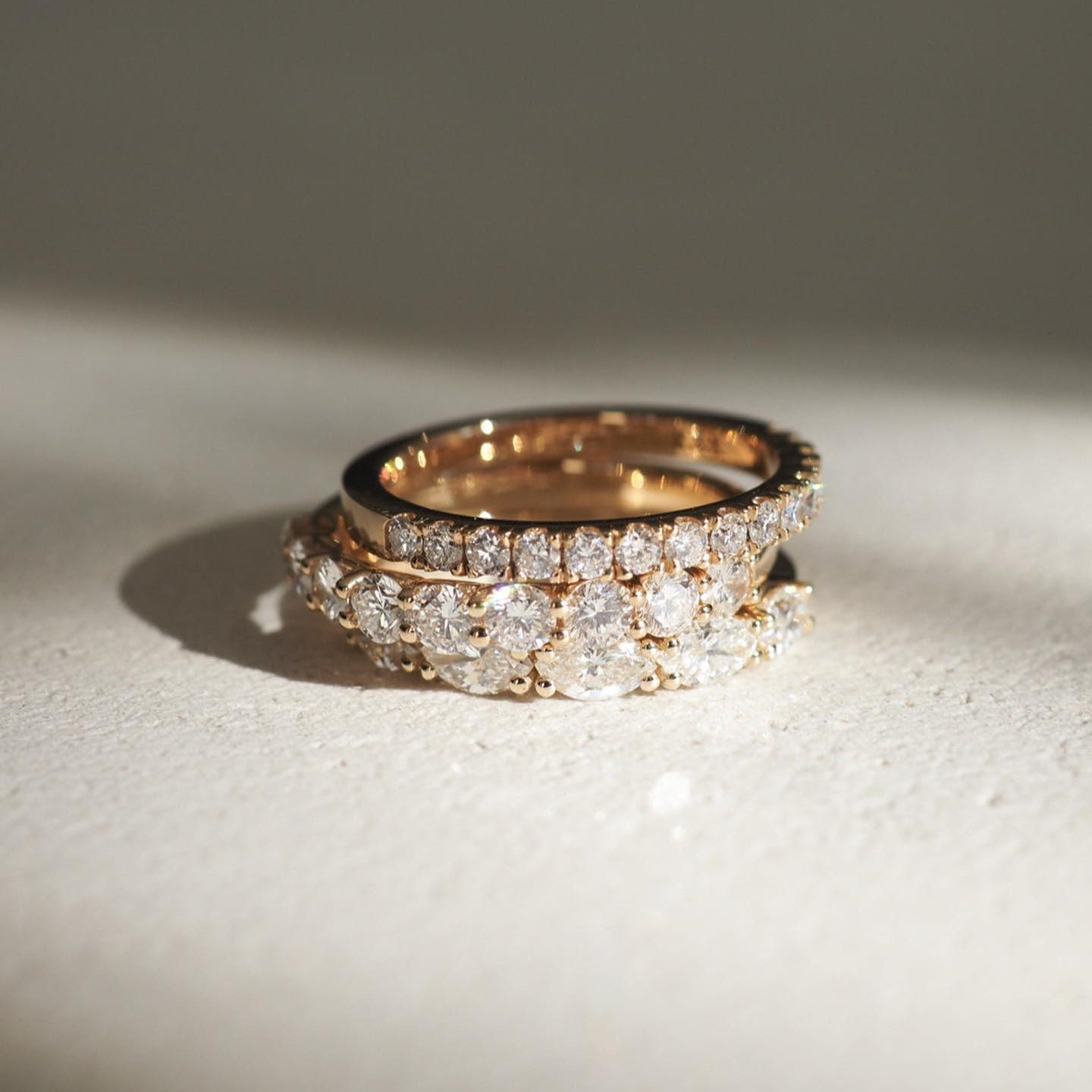 Half Eternity Wedding Band Featuring 0.40 TCW Round  Moissanite 4