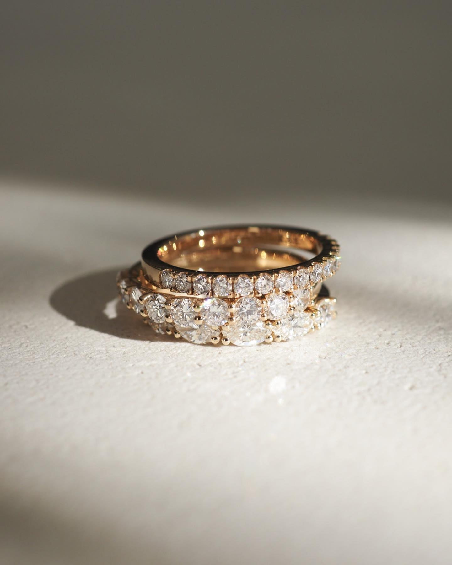 Half Eternity Wedding Band Featuring 0.40 TCW Round  Moissanite 4