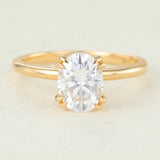 Oval Solitaire Lab-Grown Diamond Engagement Ring