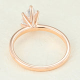 Pear Solitaire Lab-Grown Diamond Engagement Ring