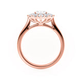 Oval Halo Lab Grown Diamond Engagement Ring