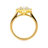 Oval Halo Lab Grown Diamond Engagement Ring