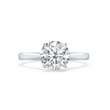 Round Solitaire Lab Grown Diamond Engagement Ring