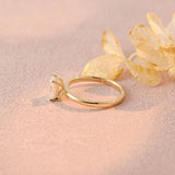 Solitaire Engagement Ring Featuring 1.0 CT Radiant Moissanite 8