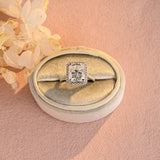 Halo Engagement Ring Featuring 5.0 CT Radiant Moissanite 9
