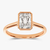 Solitaire Engagement Ring Featuring 1.50 CT Radiant Moissanite 4