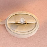 Hidden Halo Engagement Ring Featuring 3.0 CT Oval Moissanite 8