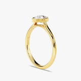 Solitaire Engagement Ring Featuring 1.50 CT Pear Moissanite 4