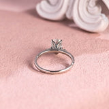Solitaire Engagement Ring Featuring 1.50 CT  Pear Moissanite 3