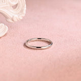 Half Eternity Wedding Band Featuring 0.35 TCW Round Moissanite 7