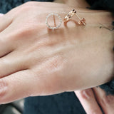 0.25 TCW  Round Cut Moissanite Stud Earrings 4