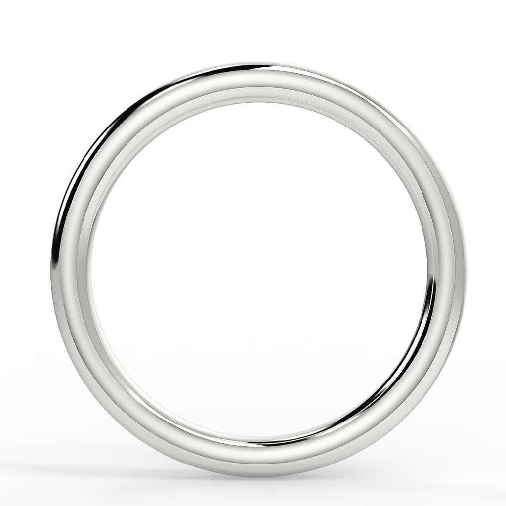 CLASSIC PLAIN GOLD WEDDING BAND - farrellouise
