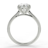 Solitaire Engagement Ring Featuring 1.33 CT Pear Moissanite 5