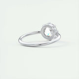 Solitaire Engagement Ring Featuring 1.35 CT Round Moissanite 4
