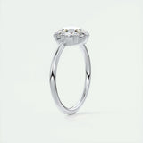 Solitaire Engagement Ring Featuring 1.35 CT Round Moissanite 6