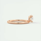 Solitaire Bezel Engagement Ring Featuring 1.91 CT Oval Moissanite 16