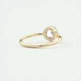 Solitaire Engagement Ring Featuring 1.19 CT Round Moissanite 17