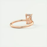 Hidden Halo Engagement Ring Featuring 2.10 CT Radiant Moissanite 17