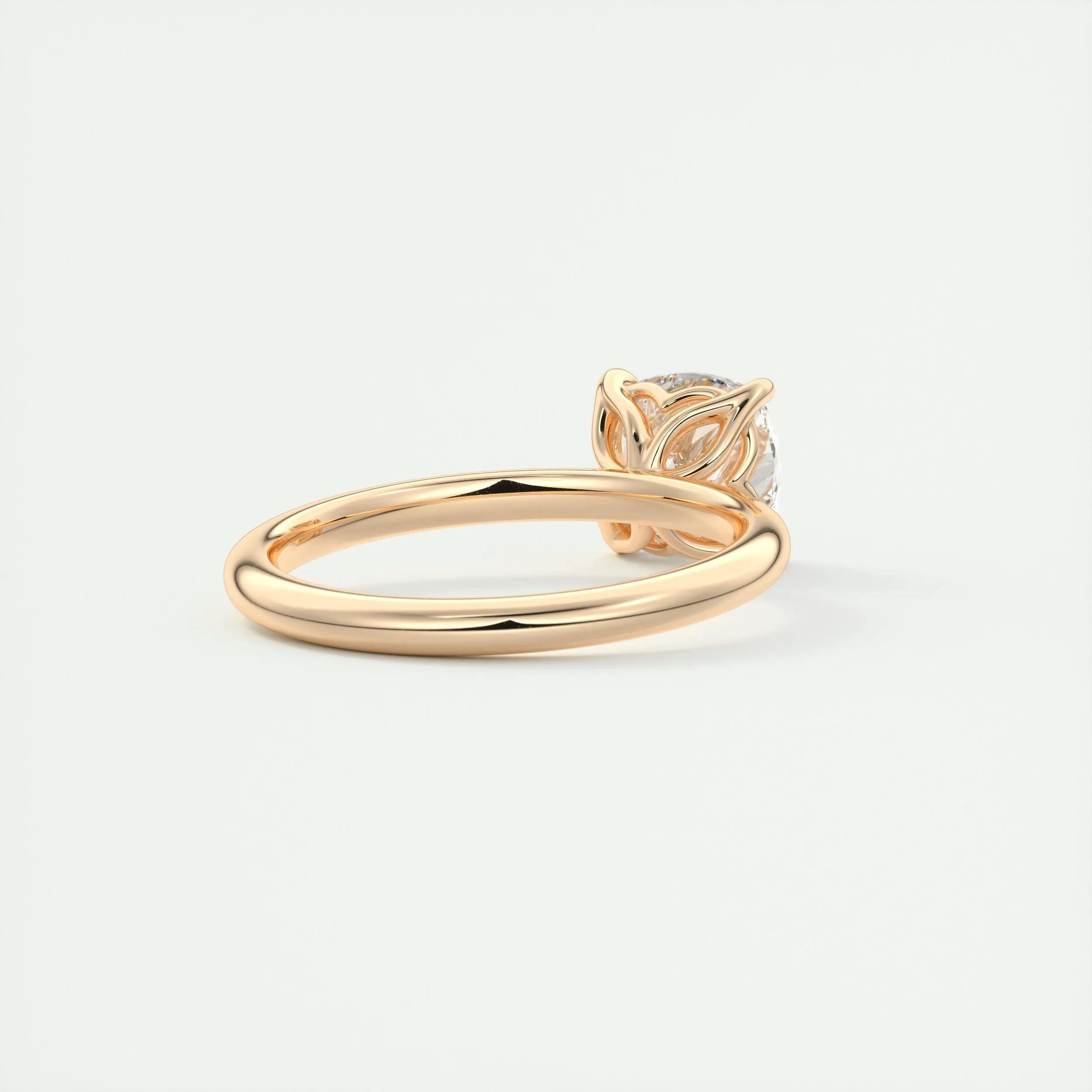 Solitaire Engagement Ring Featuring 1.49 CT Cushion Moissanite 17