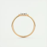 Solitaire Engagement Ring Featuring 1.19 CT Round Moissanite 19