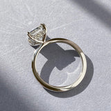 Hidden Halo Engagement Ring Featuring 2.15 CT Cushion Moissanite 25