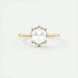Solitaire Engagement Ring Featuring 1.35 CT Round Moissanite 15