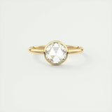 Solitaire Engagement Ring Featuring 1.19 CT Round Moissanite 8