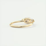 Solitaire Bezel Engagement Ring Featuring 1.98 CT Marquise Moissanite 11