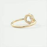 Solitaire Engagement Ring Featuring 1.35 CT Round Moissanite 10