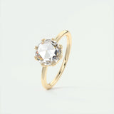 Solitaire Engagement Ring Featuring 1.35 CT Round Moissanite 11
