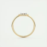 Solitaire Engagement Ring Featuring 1.19 CT Round Moissanite 13