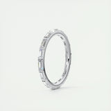 Eternity Wedding Band Featuring 1.02 TCW Baguette Moissanite 3