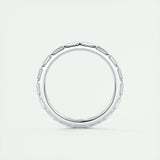 Eternity Wedding Band Featuring 1.02 TCW Baguette Moissanite 5