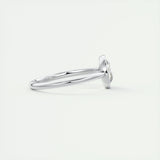 Solitaire Engagement Ring Featuring 1.19 CT Round Moissanite 2