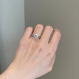 2.0 CT Round Shaped Moissanite Solitaire Engagement Ring 2