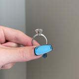 3.0 CT Round Shaped Moissanite Solitaire Engagement Ring 4