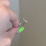 4.0 CT Oval Shaped Moissanite Solitaire Engagement Ring 5